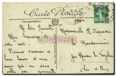 Blois — As Armas da Cidade — LL. n° 246 — Verso