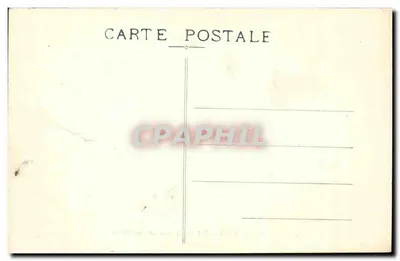 A Antiga Auvergne — 751. Um Dia de Festa no Povoado — Pierre Malroux, lib-édit, Aurillac — Verso