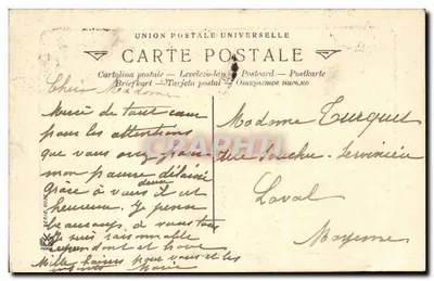La Joven Madre — En Auvergne — Vichy, serie 600 — Reverso