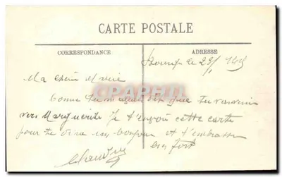 Bourges — Dzielnica Carnot — Artyleria — Rewers