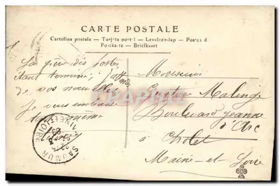 Pense em mim — de Saumur — editor desconhecido — Verso