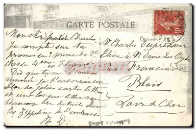 Zeppelins sobre Paris — Crimes odiosos dos piratas alemães — Visé, Paris — Verso