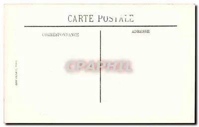 Montargis — Quartel Gudin — P. Drées, Editor — Verso