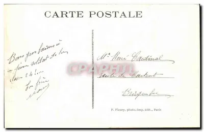 Paris (XXe) - Caserne das Torres - Vista panorâmica — F. Fleury, foto-imp.-edit., Paris, n° 333 — Verso