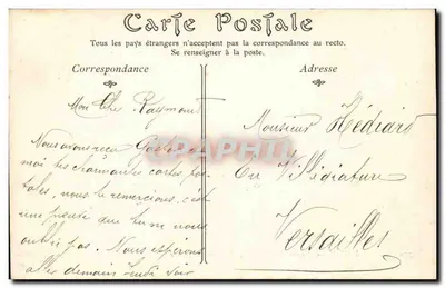 Rouen — Kwatera strzelców, dzielnica Richepanse — ND Phot — Rewers