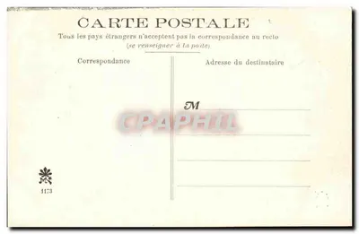 I Margini del Loiret — vista della riva con passeggieri e barca — editore anonimo, n. 1173 — Verso