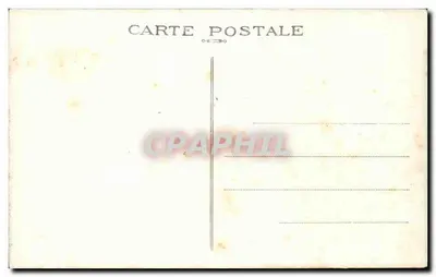 Campo de Mailly — Saucisse saindo do solo — L. Laurent, editor — Verso
