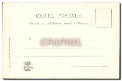 Okręgi Orléans — Olivet — Kolekcja Ohlénaise Marcel Marron — Rewers