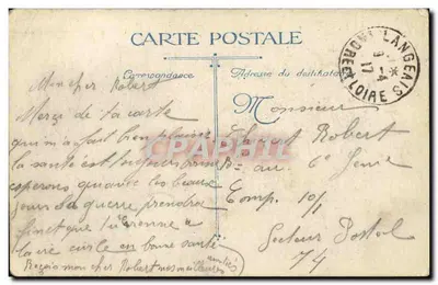 Cavaleiros a cavalo nas dunas — M. Toubier, K.2 — Verso