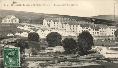 Camp de La Courtine (Creuse) — Barracão dos Oficiais — Edição Julian, editor