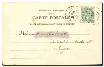Melle Eugénie Denans — Arlésienne — Fototipia E. Lacour — Marseille — Verso