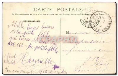 Cazadores de África, turcos, soldados ingleses fraternalizando — Soissons — R.P. Paris n°144 — Reverso