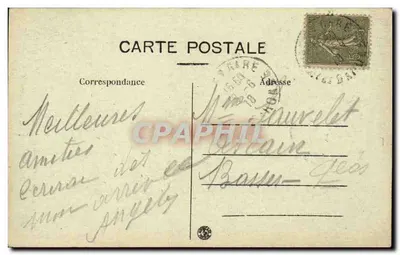 Coiffure Gasconne — Lib. L. Duffau - M. Moulis, n°313 — Verso