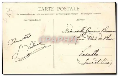 Caen — Porte principale du Château — L.D. — Caserne Lefebvre — Rewers