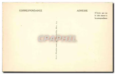 Châtel-Guyon — Os Hotéis vistos do Calvário — ND. — Verso