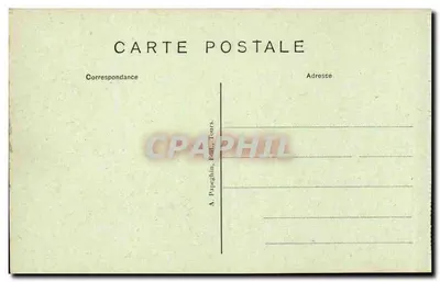 Chenonceaux (Loire-et-Loire) — El Castillo (Lado Noroeste) — Vista de los Jardines — A.P. — Reverso