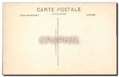 Chenonceaux (Loire-et-Loire) — Zamek — Aleja — R. D. — Rewers