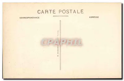 Chenonceaux (Loire-et-Loire) — Zamek (zabytek) — Strona północna — Wejście — R.D. — Rewers