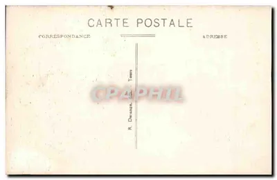 Chambord (L.-et-C.) - O Castelo - A Escada Dupla Grande composta por duas rampas paralelas superpostas e com 8 m. 70 de diâmetro - R. D. — Verso