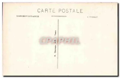 Chambord (L.-et-C.) - Pokój sypialny Ludwika XIV - R. D. — Rewers