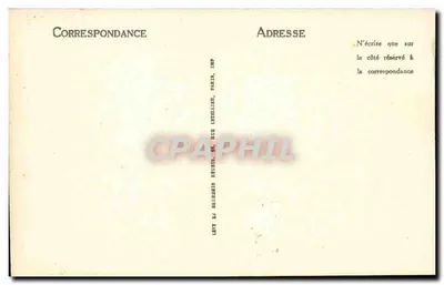 Loches (I.-et-L.) — Colegiata San Urs. La Cripta de Luis XI — ND — Reverso
