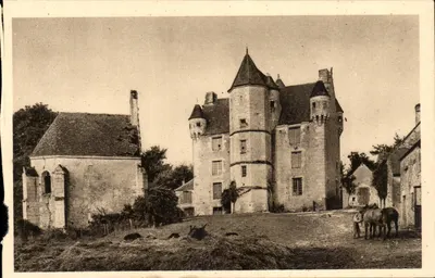 Noce - Manoir de Courbayer — Héliogravure Imprimerie Bonnes de Nancy