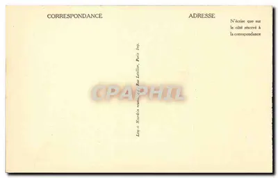 Le Tréport — Przystań przy niskiej mierze — LL — Rewers