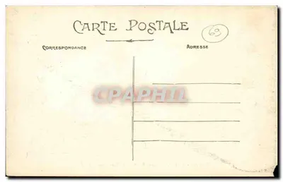 LYON — Place Carnot — Station Perrache en Hotel Terminus — E. R. — Achterkant