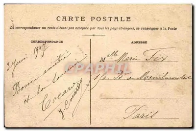 LYON — Bazylika NMP Fourvière. Boczna fasada — Bonnepart-Valdère — Rewers