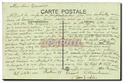 LYON — Il Ponte della Guillotière e l'Hotel-Dieu — E. R. — Verso