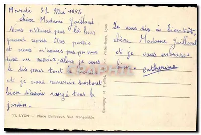 LYON — Place Bellecour — Vista general — Reivax — Reverso