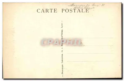 O ponte da Boucle — Lyon — Lyon Illustré, M.F. — Verso