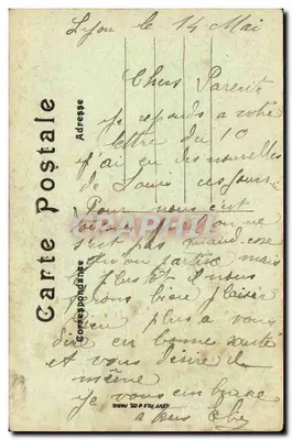 LYON - A Igreja de São Nizier - Os Órgãos e a Cátedra - LL. — Verso