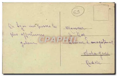 LYON — O Ponte Wilson — M. F. n°20 — Verso