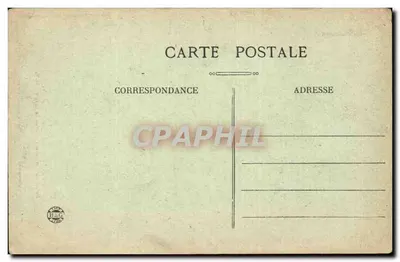 LYON — Bazylika Fourvière — Szczegółowy widok portalu i wejścia do krypty — G.N. — Rewers