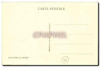 Aix-les-Bains — Établissement des Bains — Colección La Savoie — Reverso
