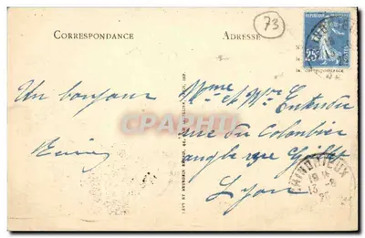 AIX-LES-BAINS — Ogólny widok i Jezioro Bourget — LL. — Rewers