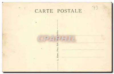 Arredores de Challes-les-Eaux — CHIGNIN — Capela de Saint-Anthelme e cadeia de Belledonne — SAVOIE TOURISME — Verso