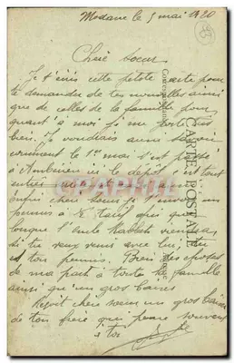Modane - De Forten van Replaton — B.F., Parijs « Lux » — Achterkant