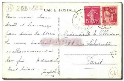 Monolit Sardières — Alpy Savoijskie — wydawca Ginny, nr 698 — Rewers