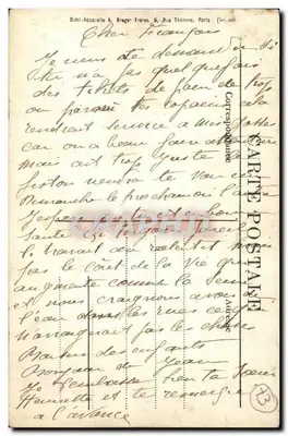 Aix-les-Bains - Gorges do Siemrooz — G. Bréger Frères, Paris — Verso