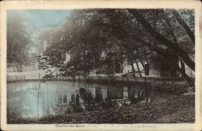 Challes-les-Eaux (Savoie) — Um canto do Parque do Estabelecimento — Editor Briga, n°73