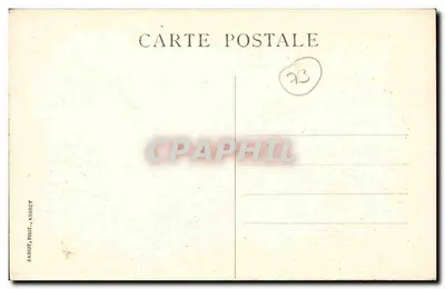Arredores de Annecy - Thorens — O Castelo de Saint-François-de-Sales — Locais Pitorescos da Saboia, n°285 — Verso