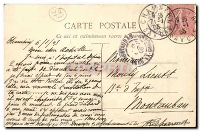 Challes-les-Baux — Park — Wyd. C. Merveaud-Chambéry - 545 — Rewers