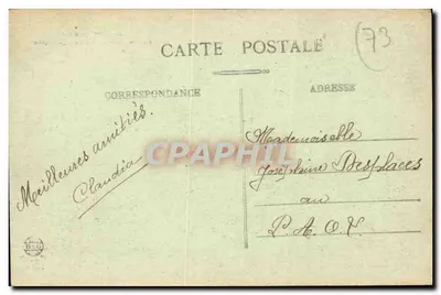 Lac du Bourget - La Baie de Grésine — Aix-les-Bains, 1901 — Rewers