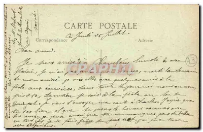Chambéry — Pomnik Braci de Maistre — B. F., Paris — Rewers