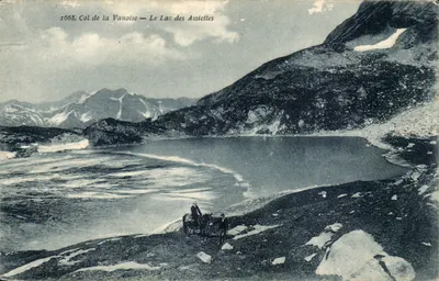 Col de la Vanoise — O Lago das Panelas — Coleção 'LA PLUS BELLE' — F. de Migian, Chambéry