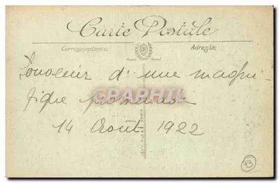 Chambéry — Vue générale — Monts Nivolet et Pénay — LL. — Verso