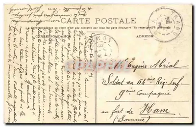 Draguignan — Pierre de la Fée (Antiguo Dolmen Druidico) — Edición Villy Draguignan — Reverso