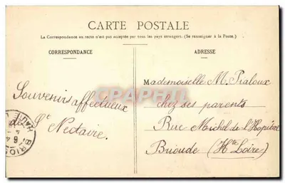 St-Nectaire-le-Bas - O Dolmen — Cliche Gilbert, Farmacêutico — Verso